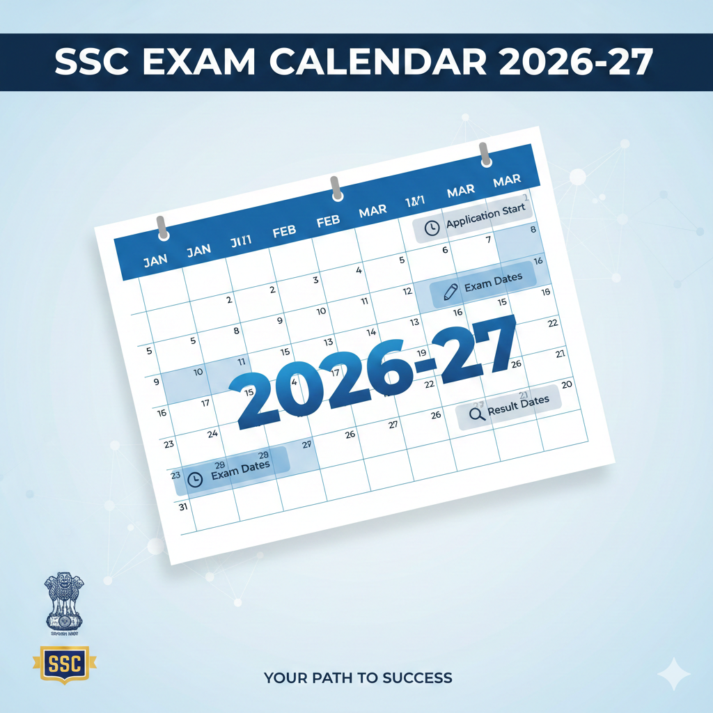 SSC Exam Calendar 2026-27: Exams Dates, Syllabus, Books, Salary & Strategy